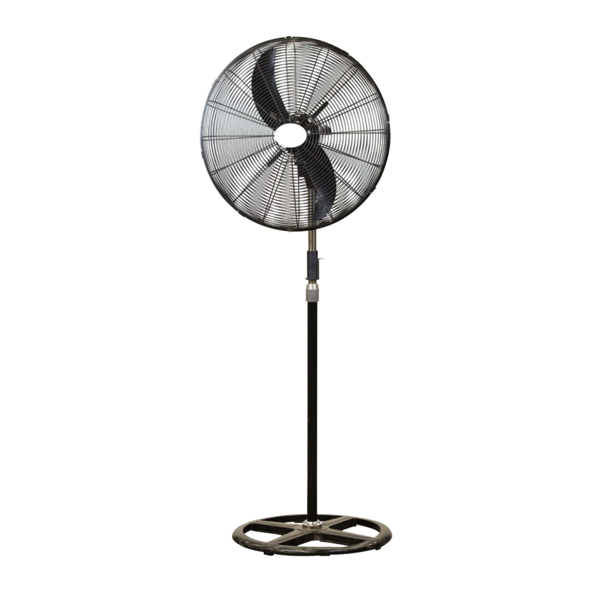 26-Inch (650mm) High-Velocity Industrial Pedestal Fan – Powerful Floor Cooling Fan for Workshops, Garages & Warehouses
